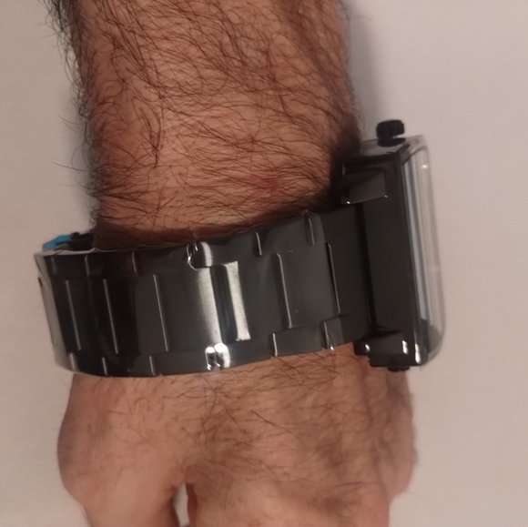 Sanda Digi-Ani, Triple Time Zone, Multi-function Stainless Bracelet Watch - Picture 10 of 10